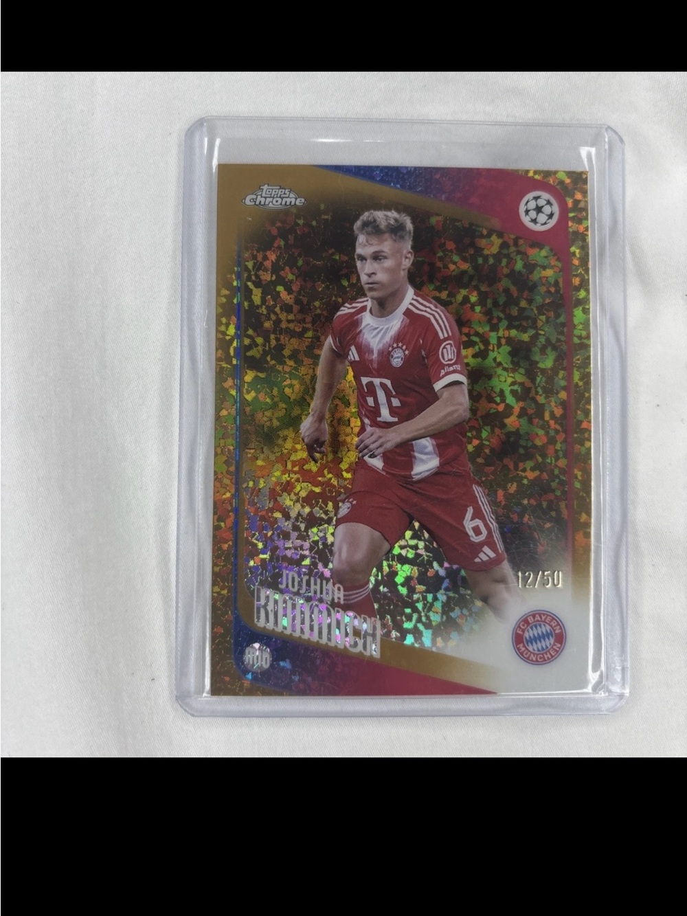 2025-2026 Topps Chrome UCC Joshua Kimmich FC Bayern München 12/50